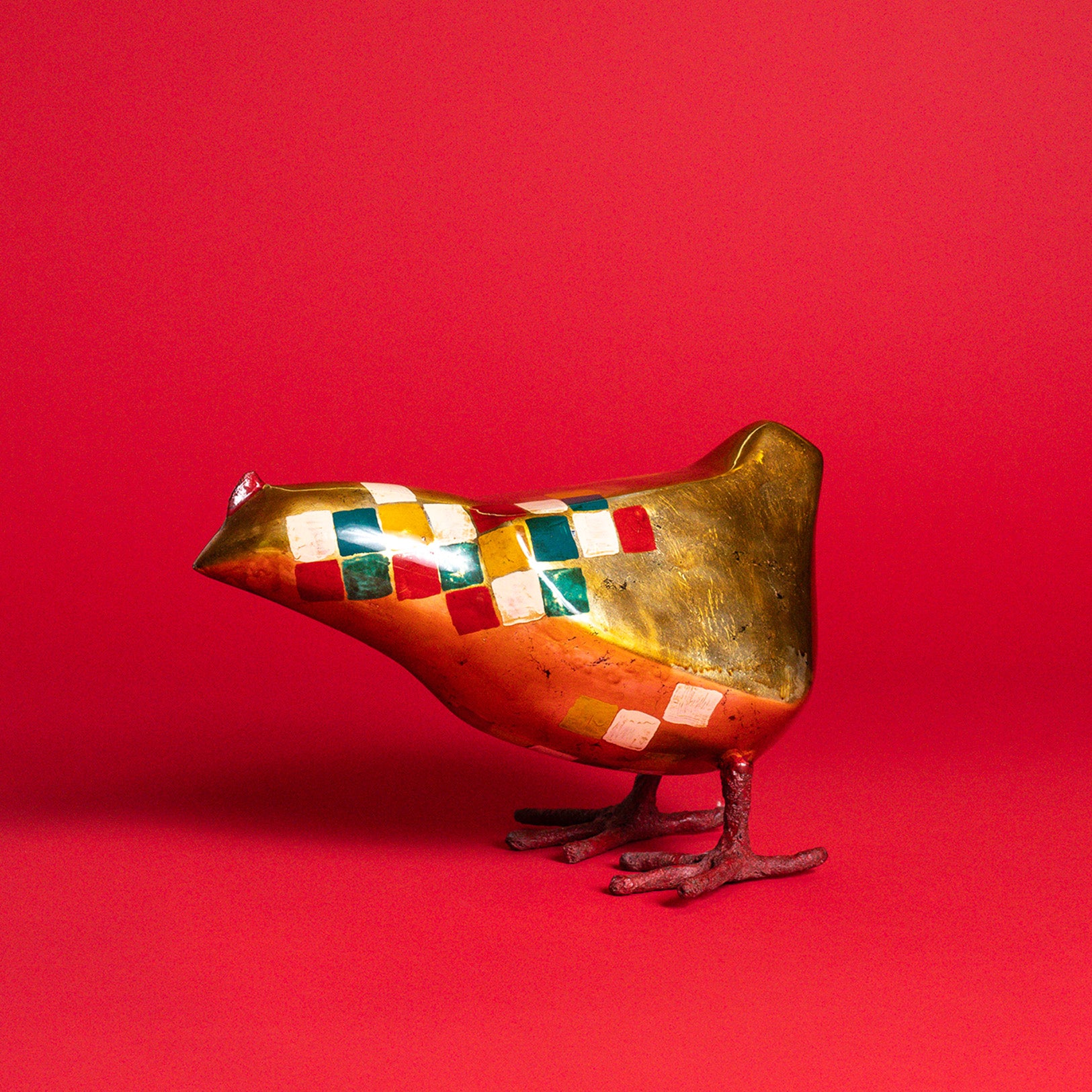 Golden Patchwork Hen
