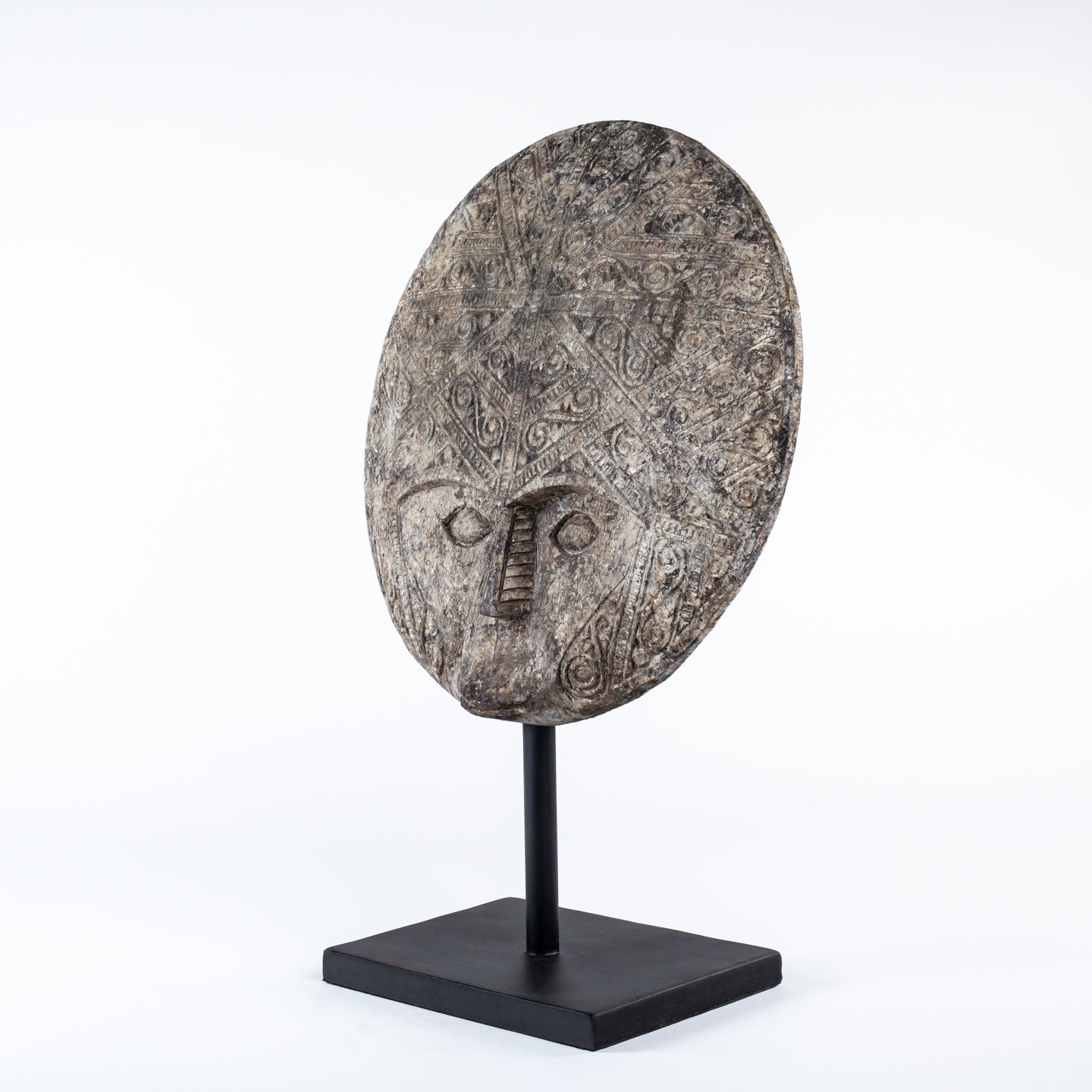 Weathered Stone Disc, Smoke