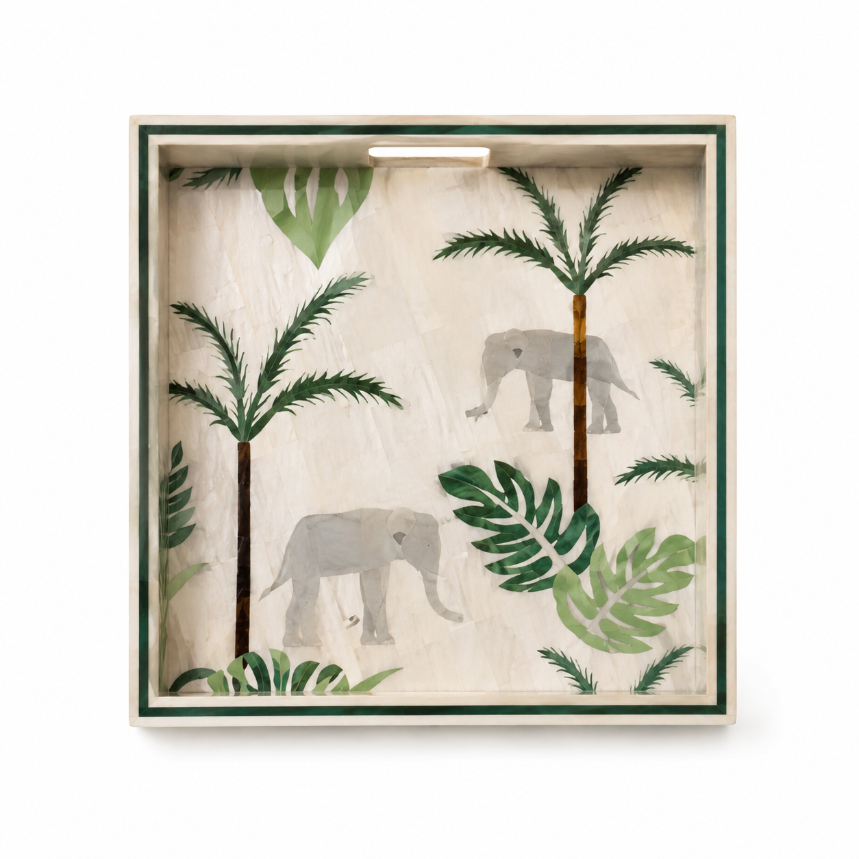 Square Lacquer Tray - Egypt