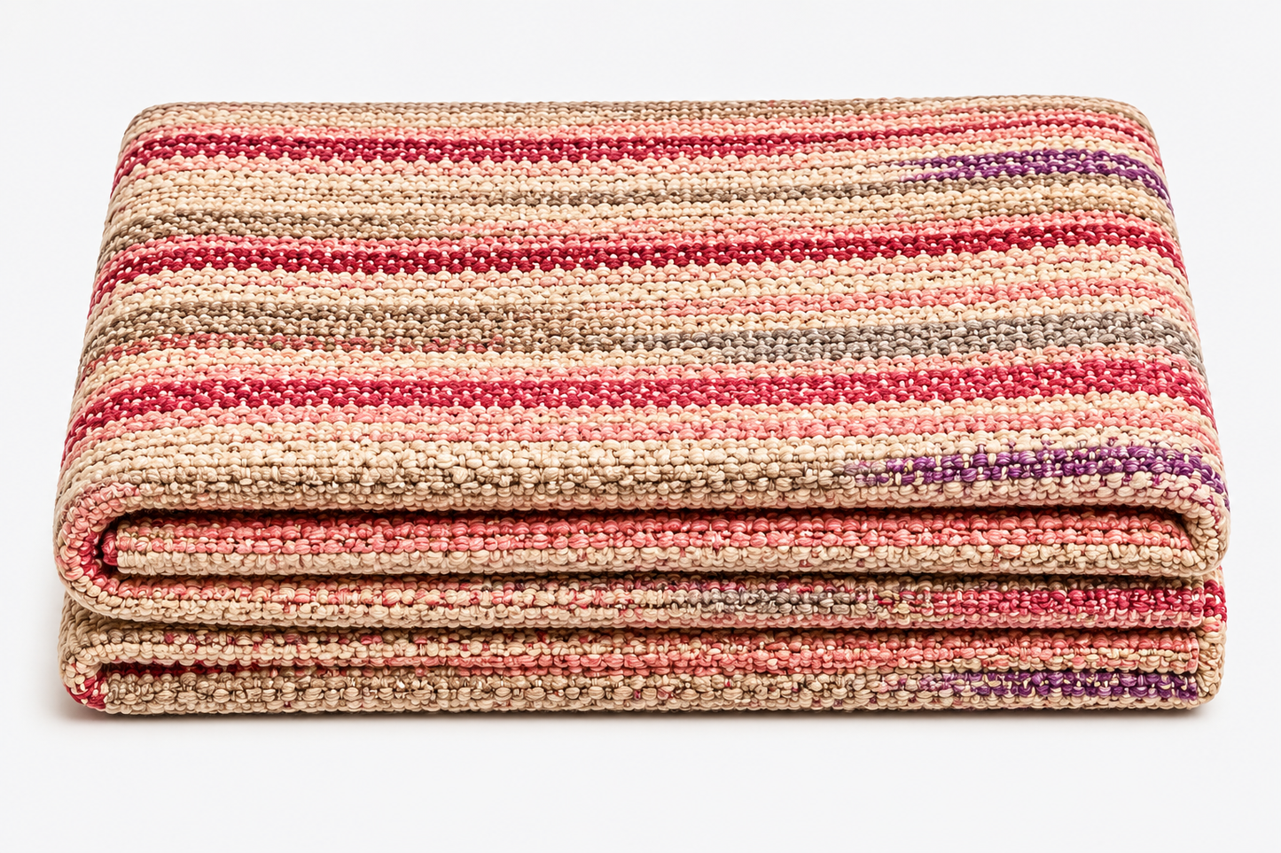 Moroccan Rug - Multi Color Stripe