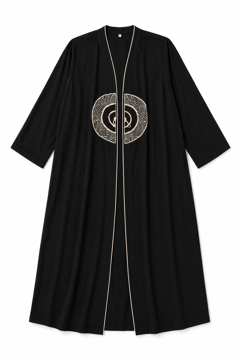 Abaya Long Robe - Black