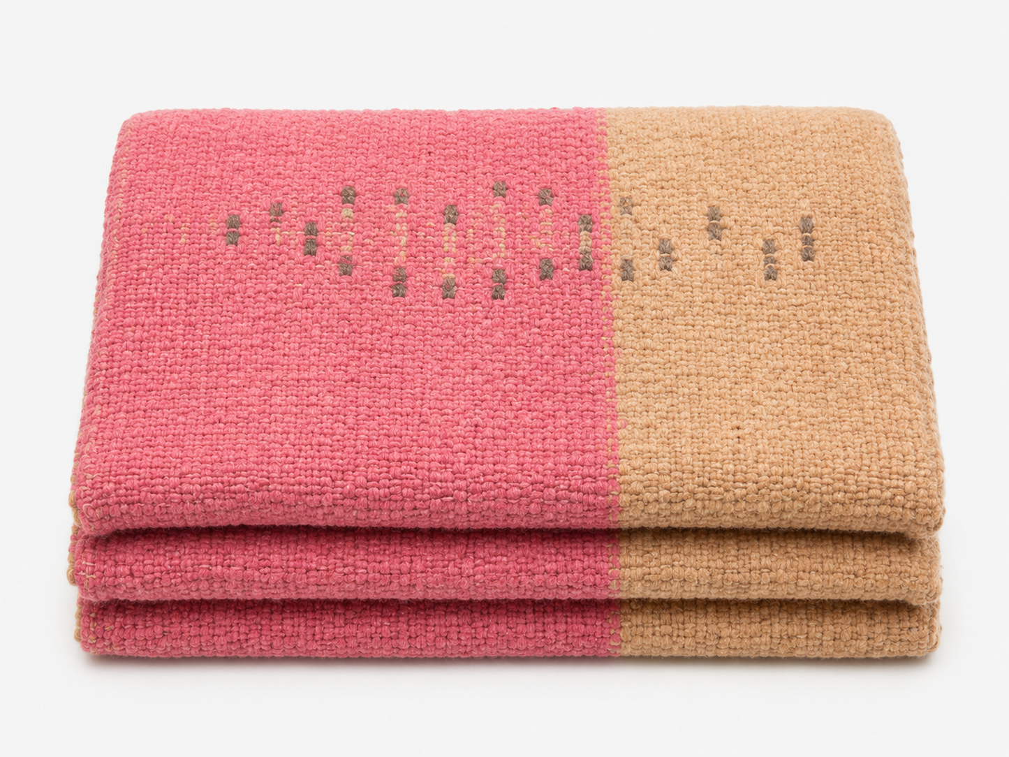 Moroccan Rug - Pink and Yellow