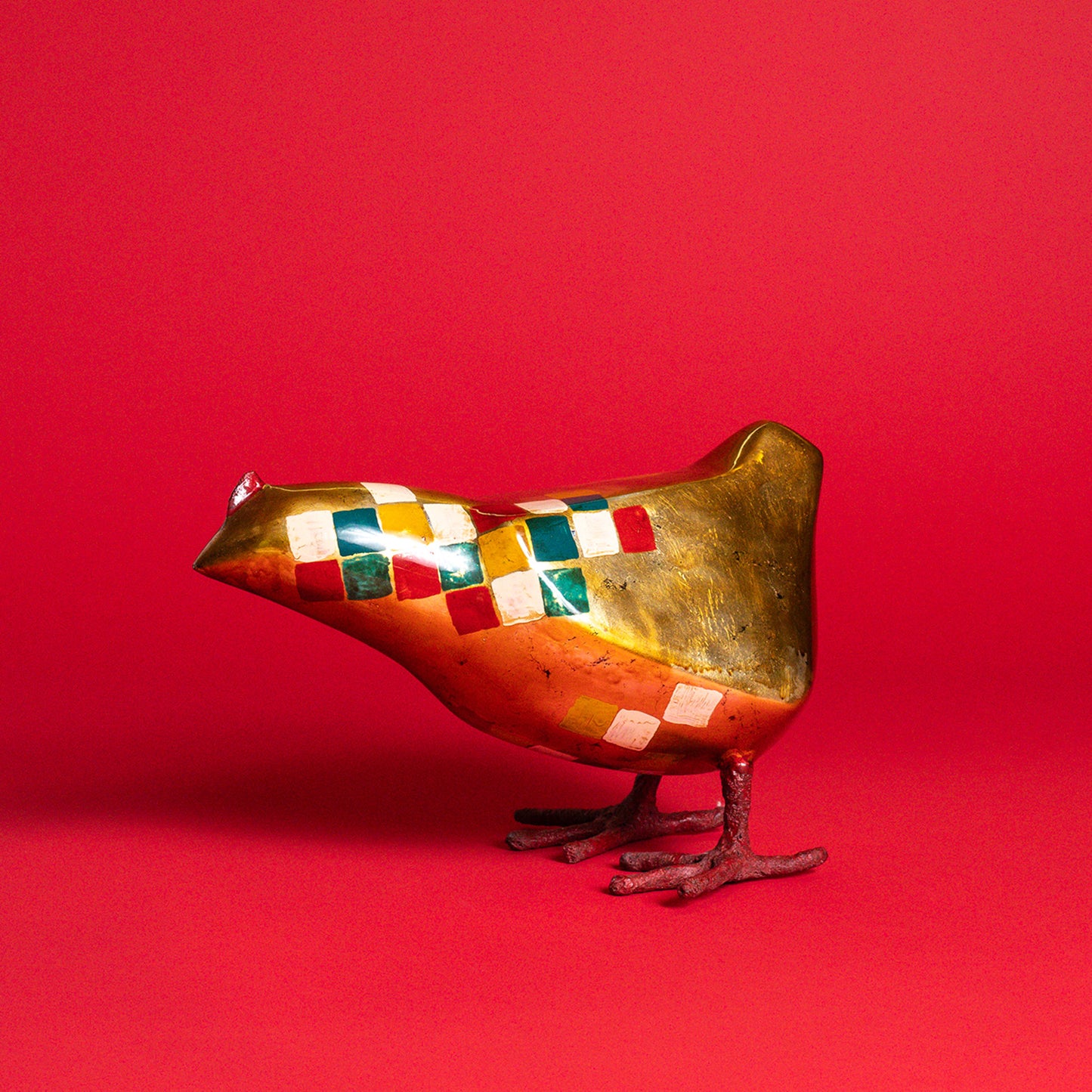 Golden Patchwork Hen
