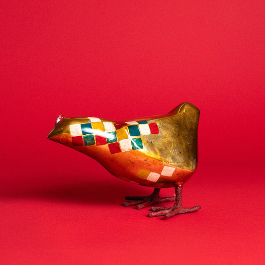 Golden Patchwork Hen