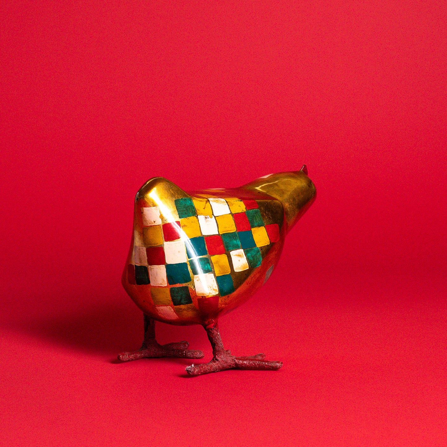 Golden Patchwork Hen
