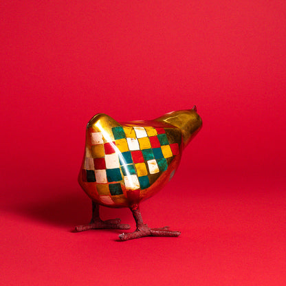 Golden Patchwork Hen