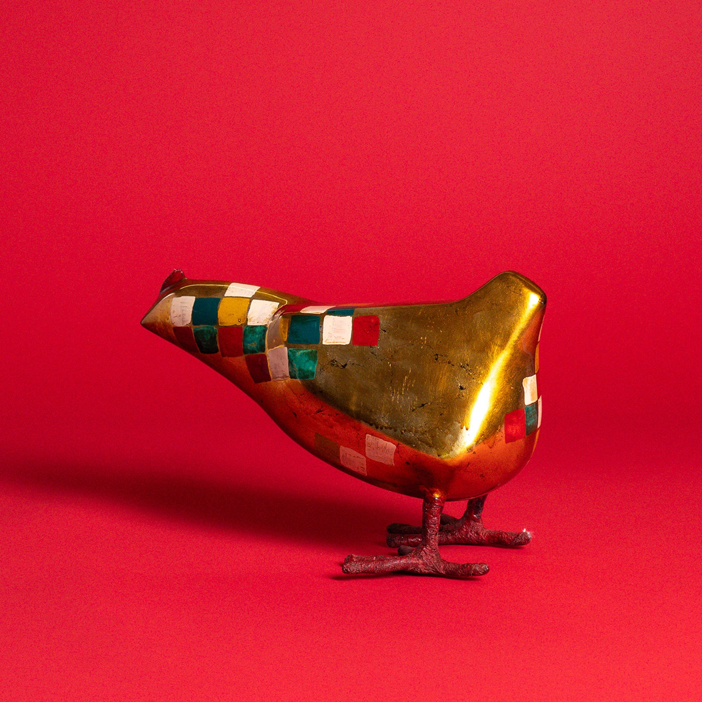 Golden Patchwork Hen