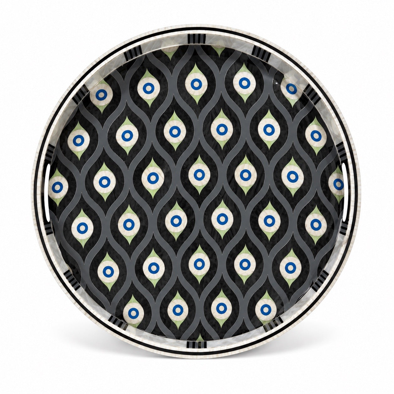 Round Lacquer Tray - Egypt