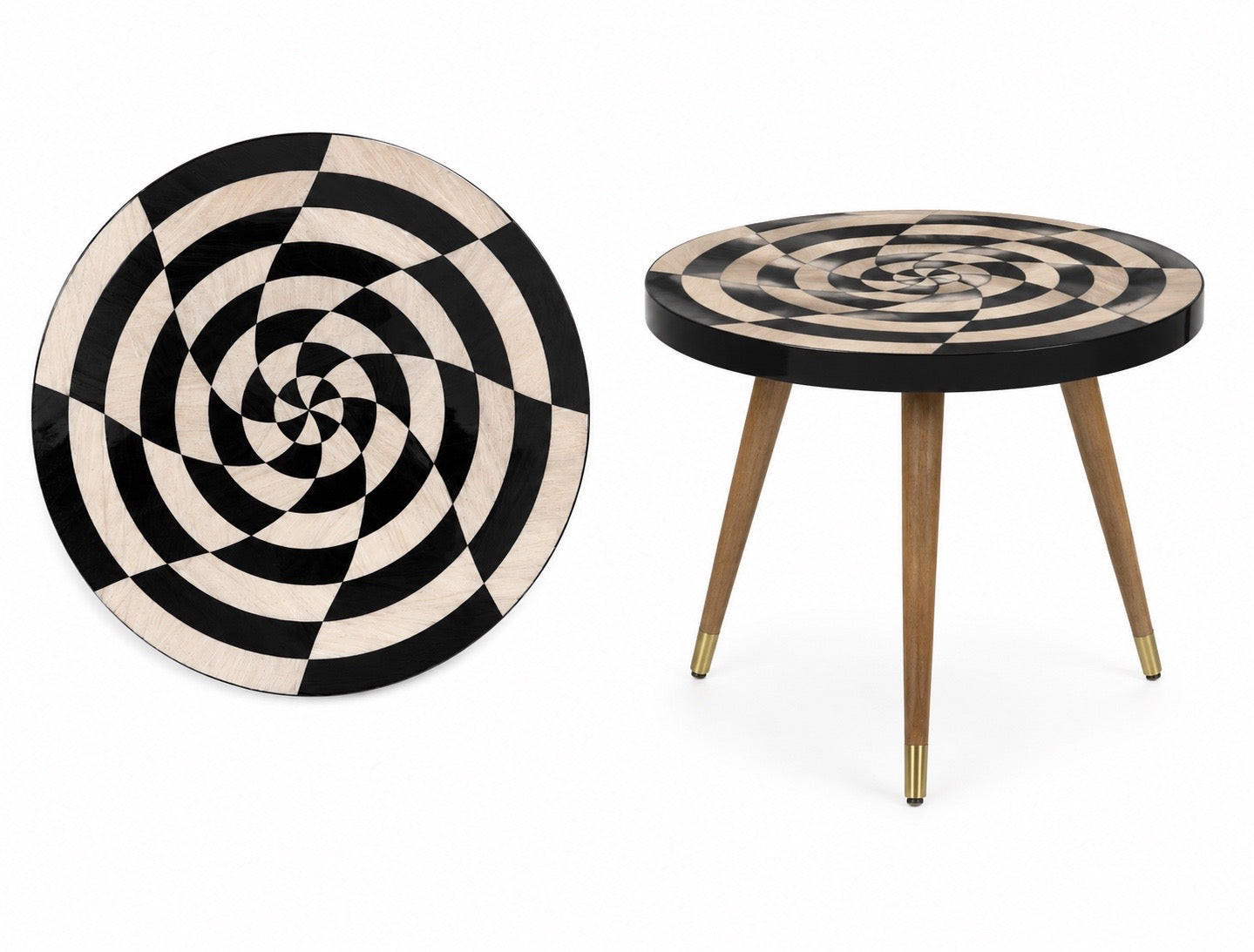 Round Lacquer Table - Egypt