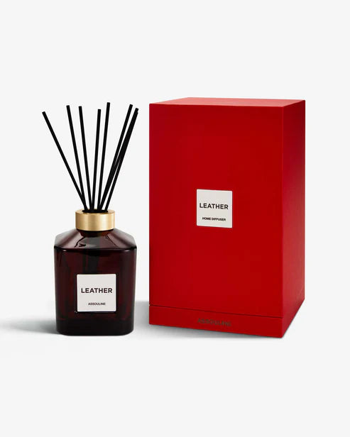Assouline Library Home Diffuser - Leather
