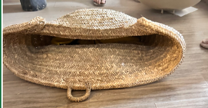 Kasbah Loop-Handle Flat Tote - Morocco
