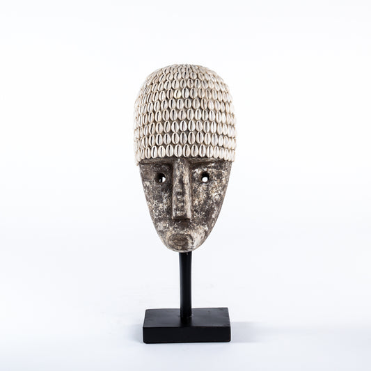 Shell-Crowned Heritage Bust