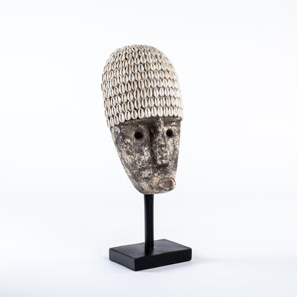 Shell-Crowned Heritage Bust