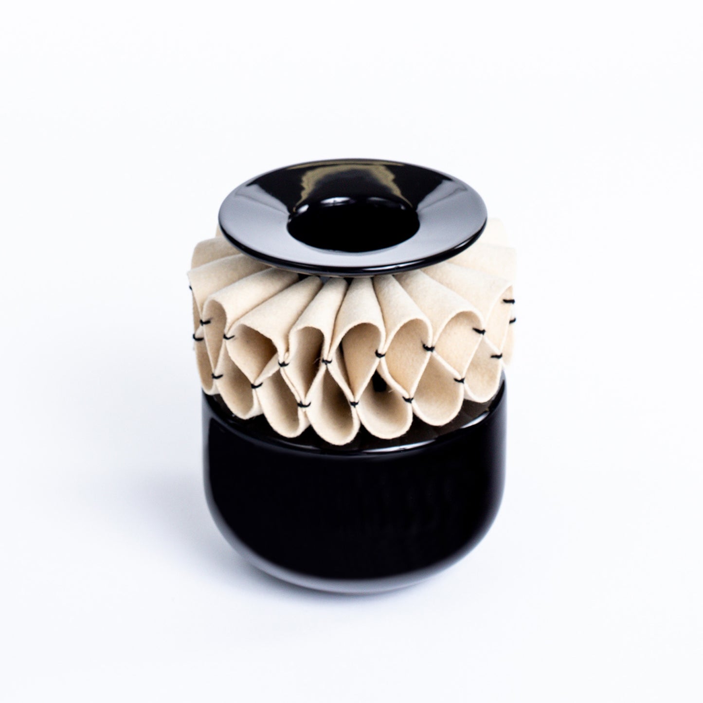 Small Vase, Cobalt Black