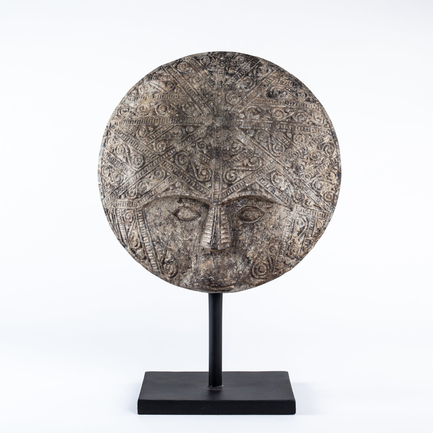 Weathered Stone Disc, Smoke