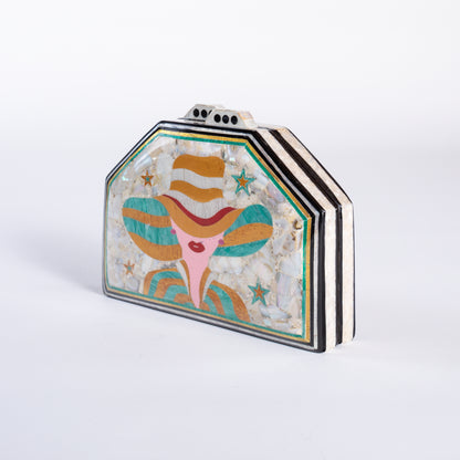 Mother of Pearl Clutch - Fashion Lady