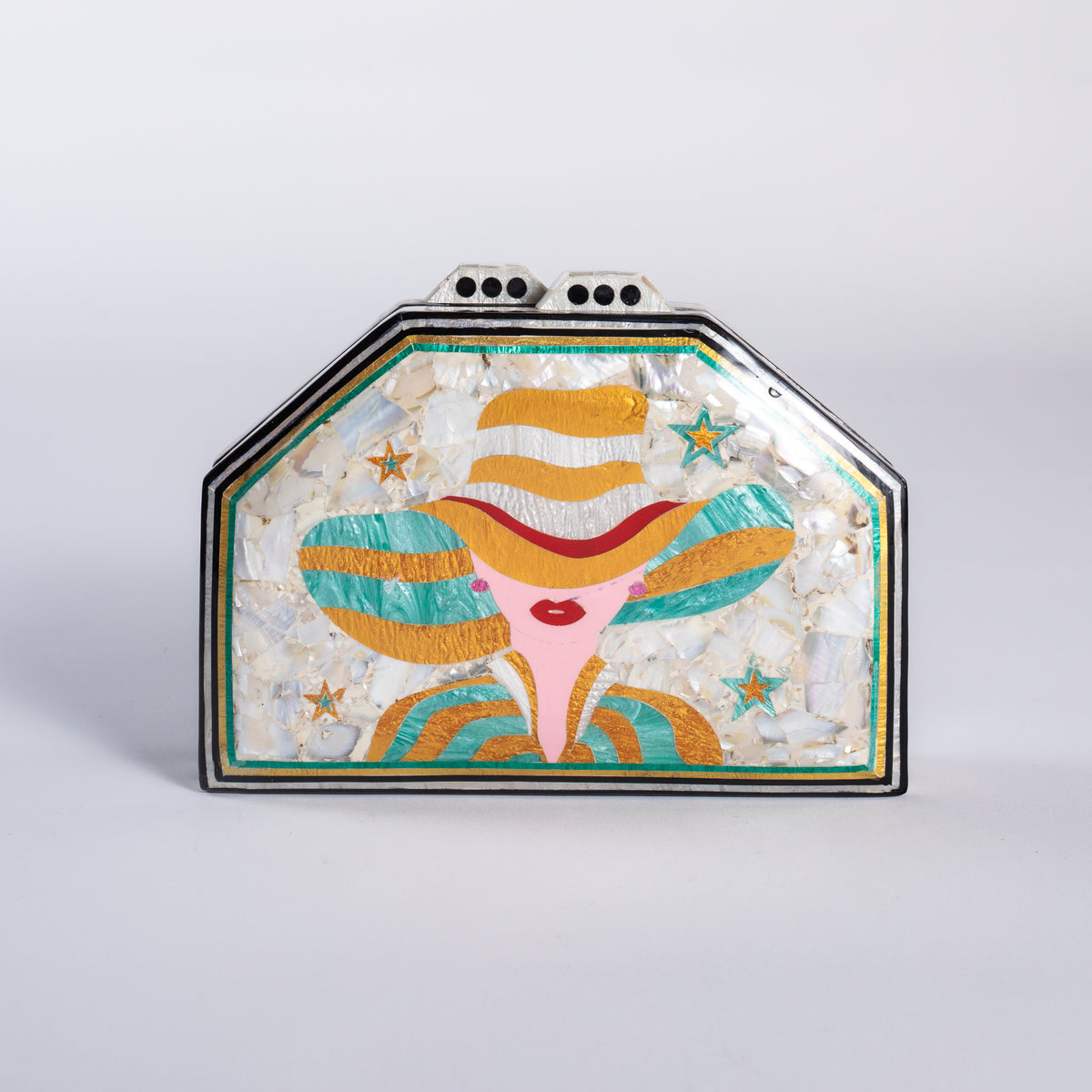 Mother of Pearl Clutch - Fashion Lady