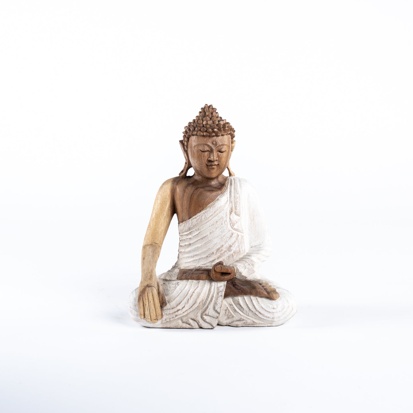 Sandstone Wood Buddha